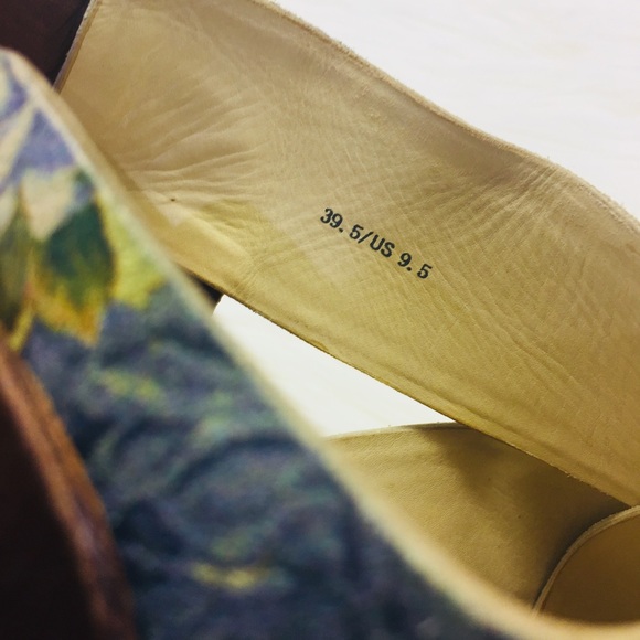 Rag &Bone Sloane suede floral platform sandal 39.5 - Picture 7 of 8